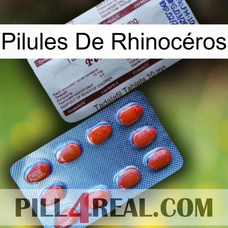 Pilules De Rhinocéros 36